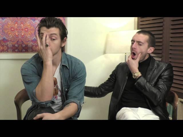 The Last Shadow Puppets interview - Alex and Miles (part 1)