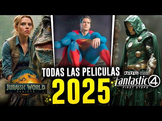 ¡2025 SERÁ HERMOSO! Todas las películas del 2025 serán cine