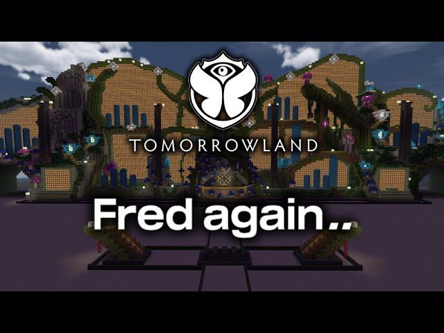 Fred again... (DJ Set) - Tomorrowland Minecraft Edition 2024 (Weekend 1) FAN MADE