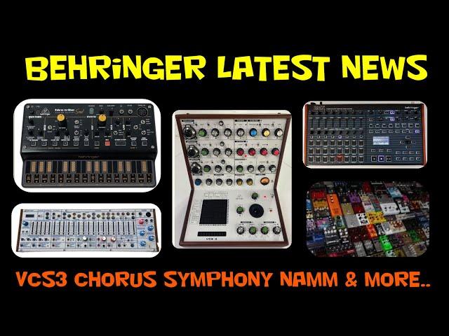 Latest Behringer News 21 January 2025