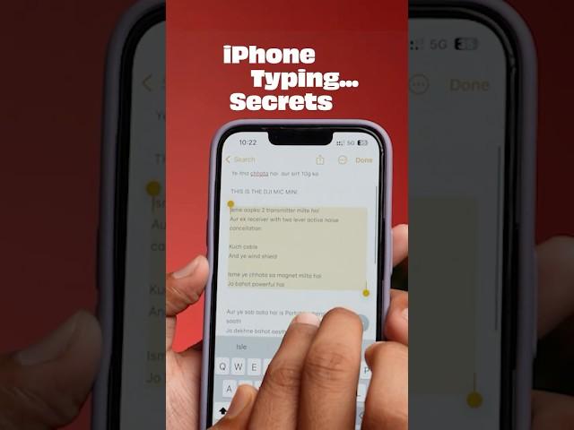 STOP Making These iPhone Typing Mistakes