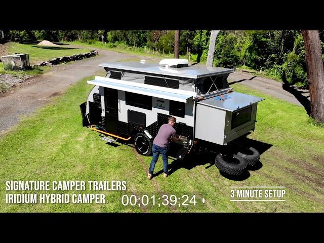 Iridium Hybrid Camper 3 Minute Setup