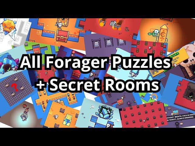 ALL Forager Puzzles + Secret Rooms