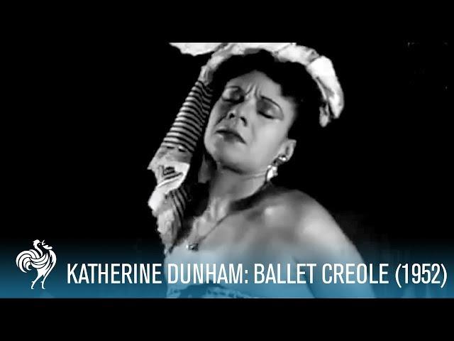 Katherine Dunham Performing Ballet Creole (1952) | British Pathé