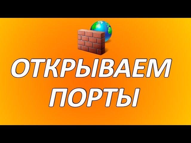 Как открыть порты. Подробная инструкция. Настройка роутера и Firewall