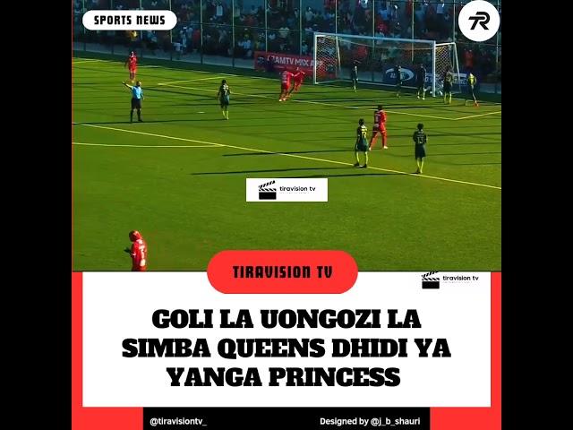 Ona goli la Simba Queens wakiwafunga Yanga Princess #football #funny #simbasc #yangasc #comedy #duet