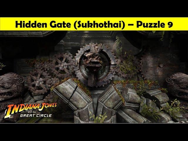 Indiana Jones and the Great Circle - How to Complete Hidden Gate Puzzle