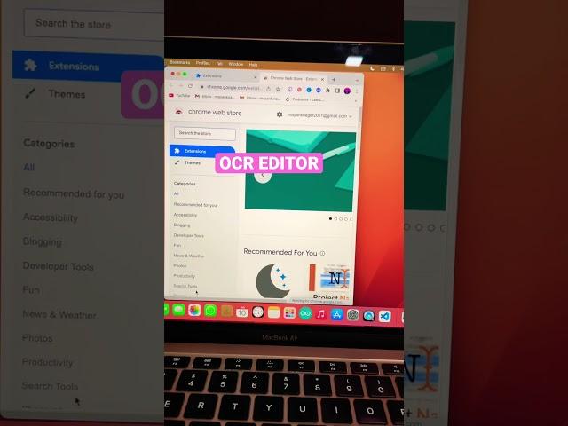 Convert Image to Text | Best Chrome Extension for converting Image to Text  #shorts
