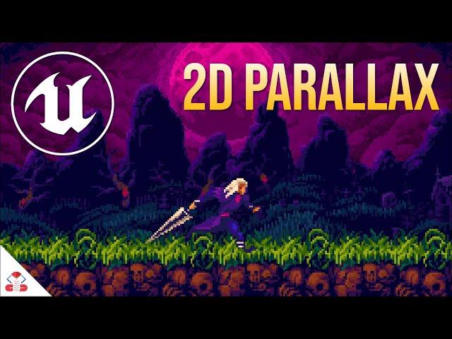 2D Parallax Scrolling Backgrounds in Unreal Engine 5  - Paper 2D Tutorial