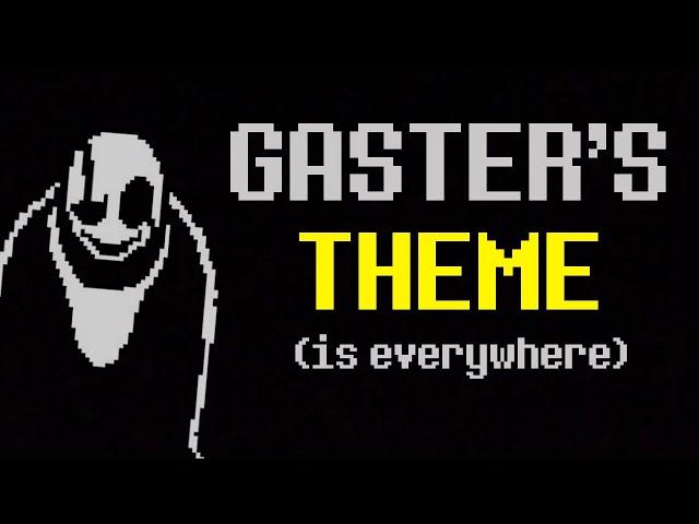 UNDERTALE - All possible songs with "Gaster's Theme"