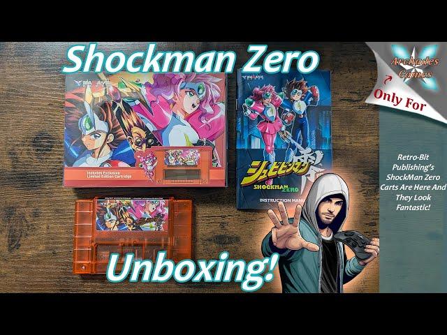 Shockman Zero Unboxing - A Great Game Has Been Brought Back From The Void!