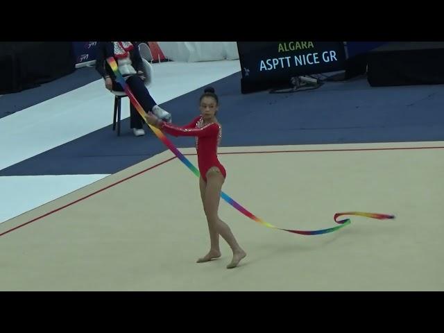 Dounia KHEIYATI LESERRE ruban - 2025 Championnats de France Junior AA