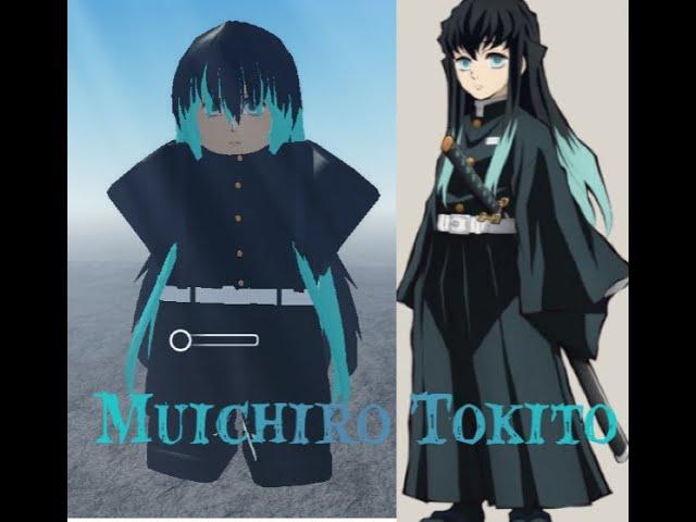 How to make MUICHIRO TOKITO in Project Slayers (Roblox)