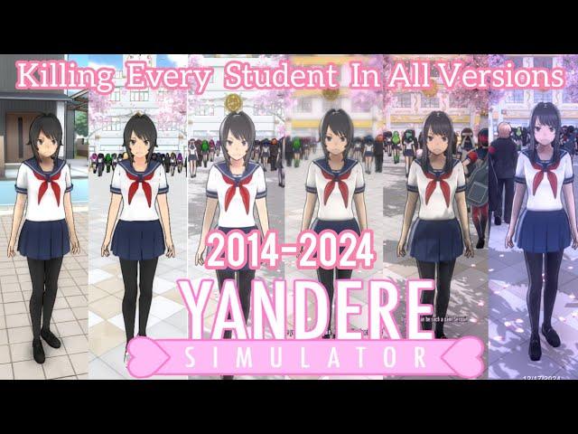 Killing Every Student in All Versions - Yandere Simulator 202X Mode