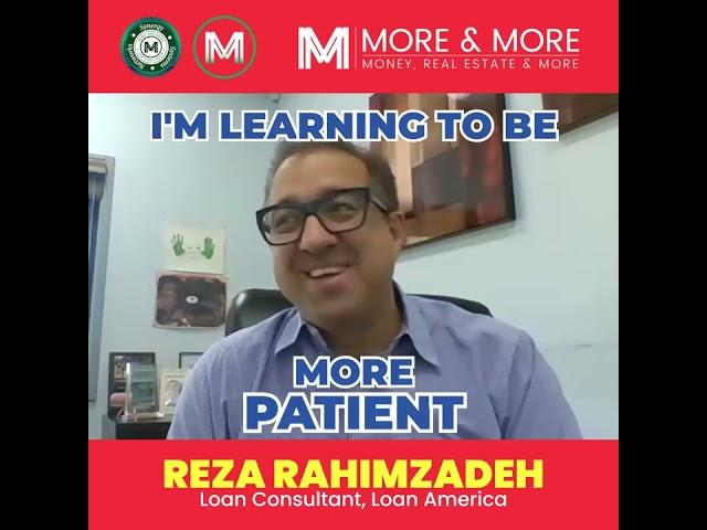 Gratitude,  Reza Rahimzadeh at the More and More Network