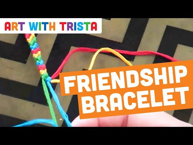 Friendship Bracelet Tutorial - Art With Trista