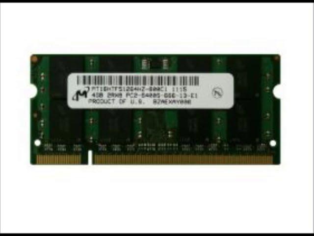 4GB PC2-6400 DDR2-800MHz non-ECC Unbuffered CL6 200-Pin SoDimm Memory