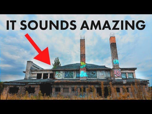 I remixed an abandoned military aircraft hangar