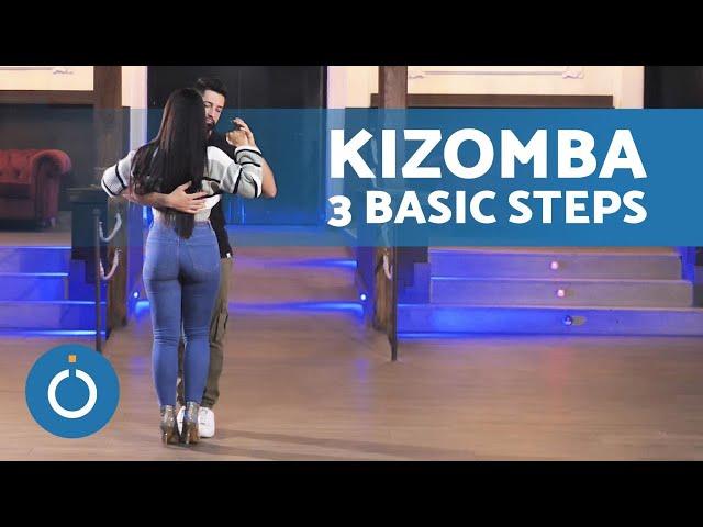 How to DANCE KIZOMBA ️‍ 3 Basic KIZOMBA STEPS