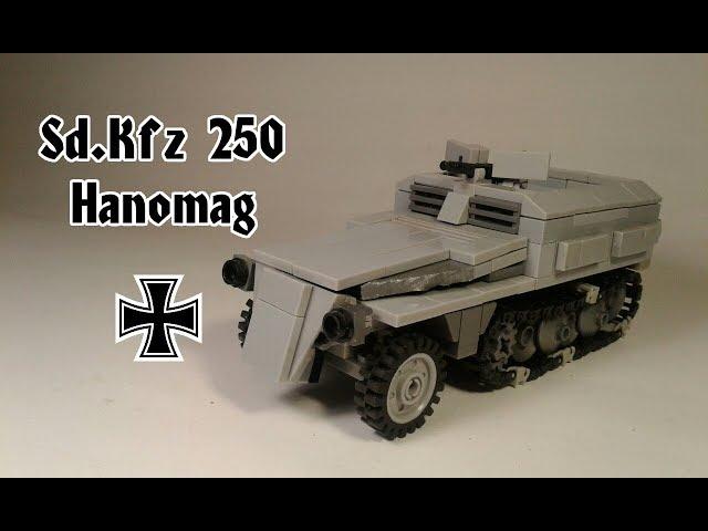 WW2 Sd.Kfz 250 ''Hanomag'' | Lego Обзор