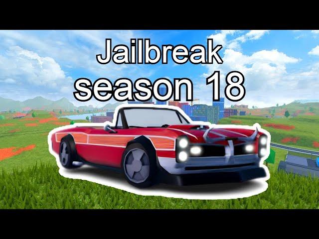 Jailbreak Season 18! Rewards And New Robbery!