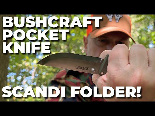 POCKET KNIFE For Bushcraft & Wilderness Camping | Cold Steel Finn Wolf