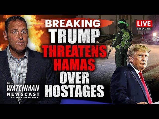 Trump DEMANDS Hamas Release Hostages; Hezbollah BREAKS Israel Ceasefire | Watchman Newscast LIVE