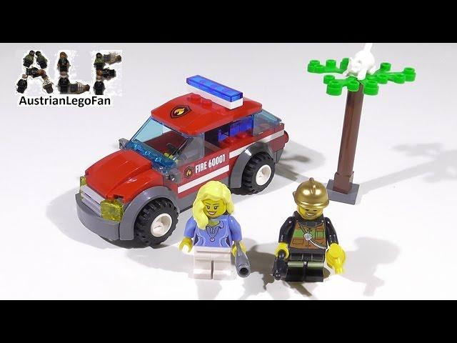 Lego City 60001 Fire Chief Car / Feuerwehr Einsatzwagen - Lego Speed Build Review