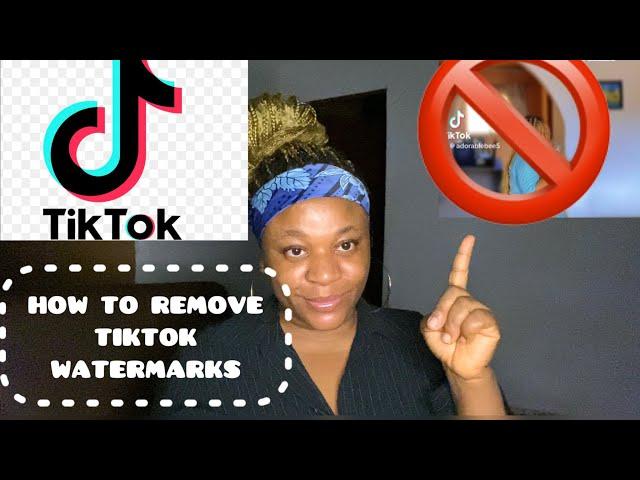 HOW TO REMOVE TIKTOK WATERMARK TUTORIAL 2023