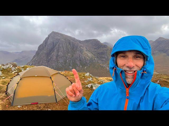 󠁧󠁢󠁳󠁣󠁴󠁿 Is This Glencoe’s Finest View - Wild Camping in the Scottish Highlands