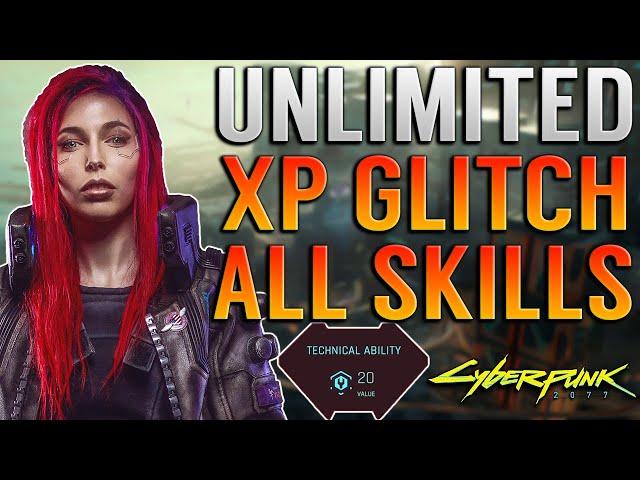 NEW INFINITE XP GLITCH! INFINITE Player & Skill XP! Level Up Most Skills EASILY! | Cyberpunk 2077!