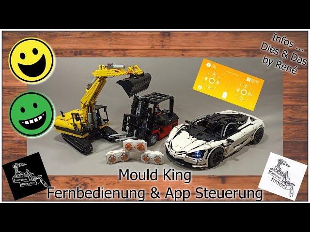 Mould King und seine Fernbedinungs & App Steuerung | Dies und Das | Steinchen-Werkstatt