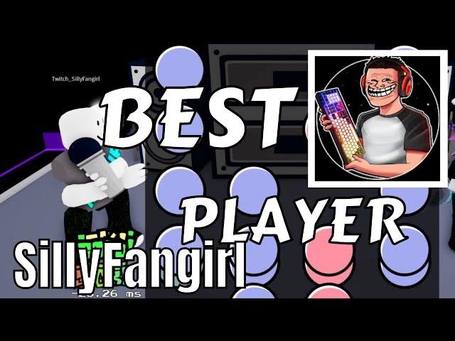 1V1ING The BEST PLAYER (SillyFangirl) In Roblox Funky Friday