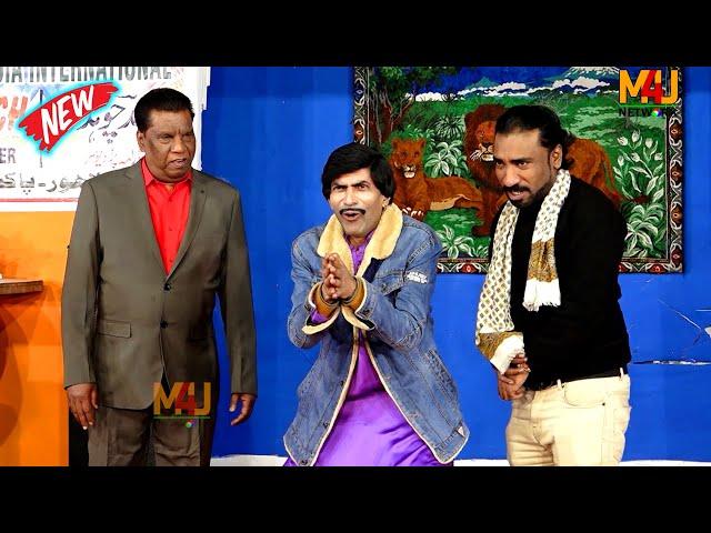 Amanat Chan and Nadeem Chitta | Sajan Abbas | New Stage Drama Murli Te Shurli | Comedy Clip 2024