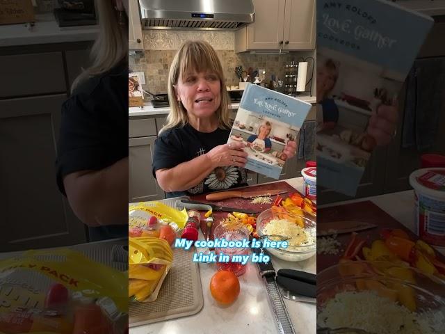 Amy Roloff's little Kitchen Cookbook 'Eat Love Gather'. My website, link in bio or get it on Amazon