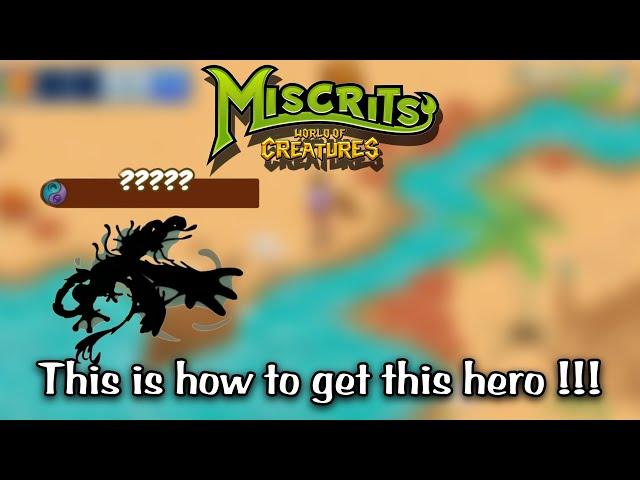 Miscrits Back!! This Is How To get this hero Sunfall shores