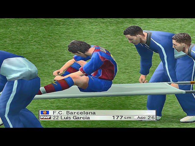 INJURED FROM PES 2000 TO 2023