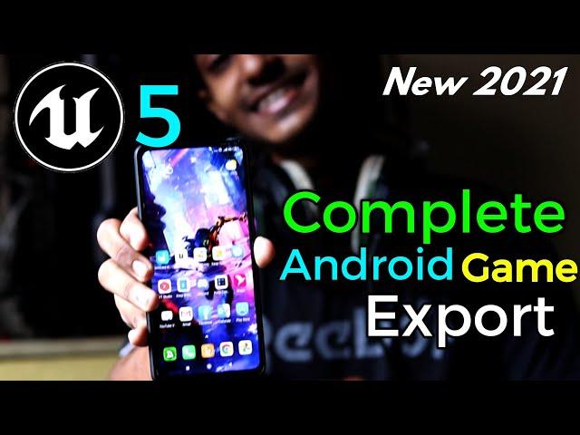 UE5 Complete Android Game Export From Unreal Engine Full Guide & Setup android game export ue5 easy