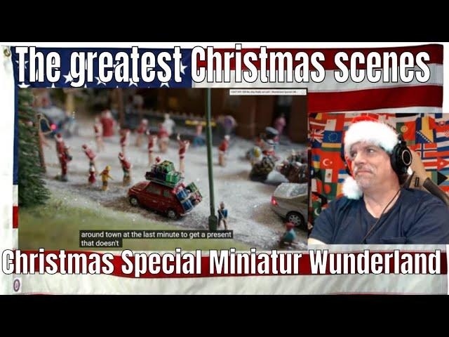 The greatest Christmas scenes in Wunderland | Christmas Special | Miniatur Wunderland - REACTION