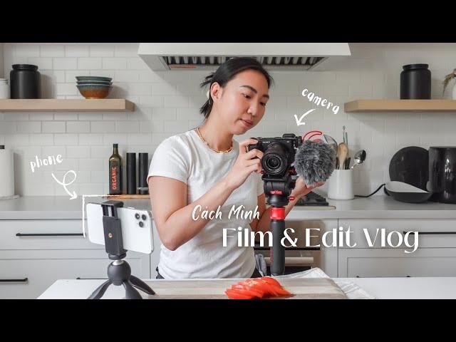 Cách Tự Quay & Edit Vlog Đẹp Cho Người Mới Bắt Đầu (nhạc bản quyền, film bằng iphone) | May Daybyday