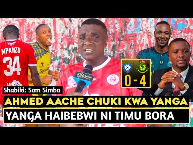 SAM SIMBA AMCHANA AHMED ALLY YANGA HAIBEBWI NI TIMU BORA/UKWELI USEMWE YANGA WANAJUA SANA/DUBE BALAA