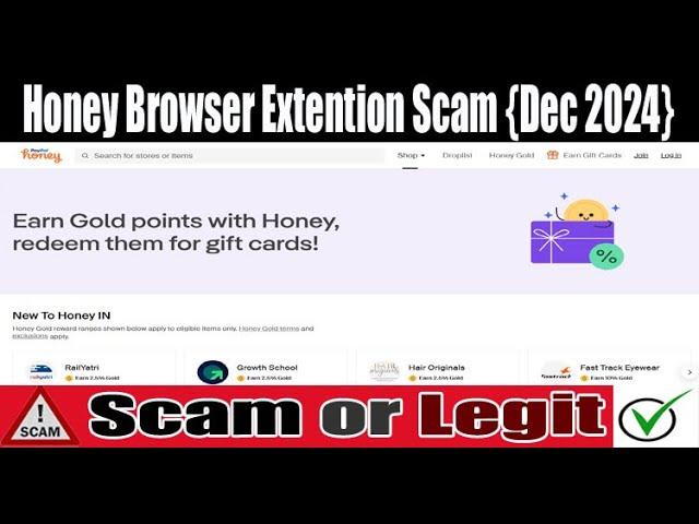 Honey Browser Extension Scam EXPOSED! Quickly Explained