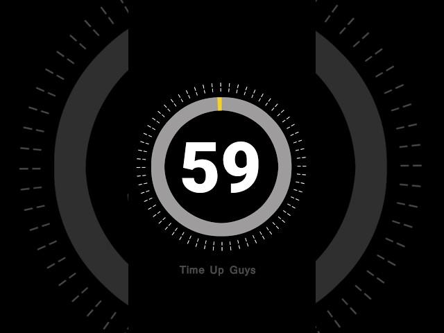 59 Second Countdown    #animation #countdowntimer #trending #viralvideo