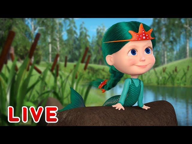  LIVE STREAM  Masha and the Bear ‍️ The forest tales   Best episodes 