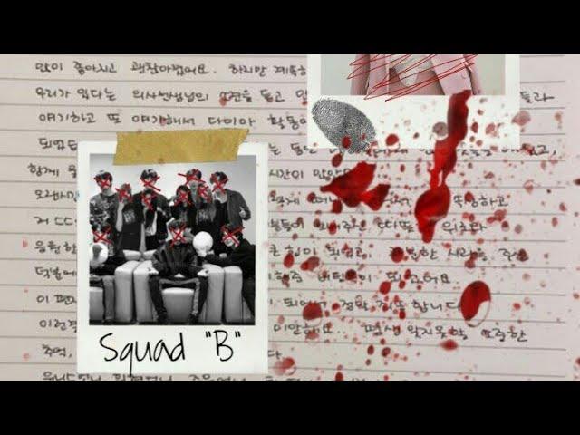 "Squad B"|тизер к фанфику|BTS BLACKPINK|Юнги/ожп