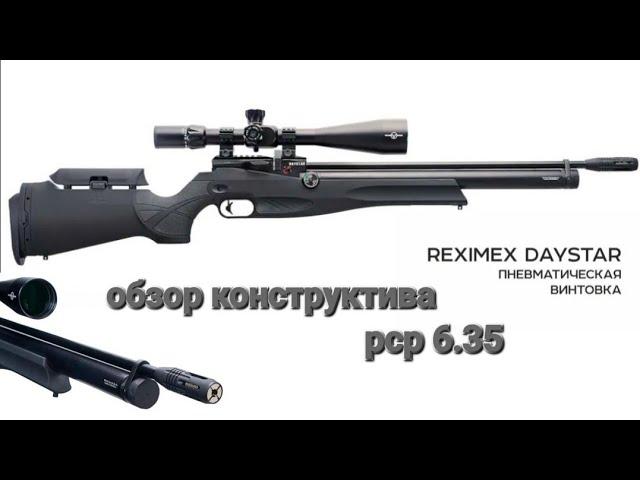 Reximex Daystar 6.35cal. обзор конструкции КСО