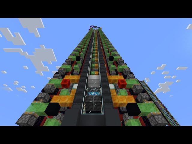 Smoothest Elevator In Minecraft