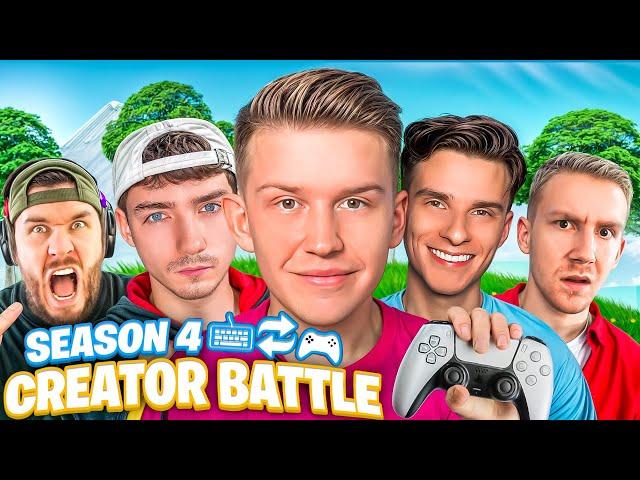 DAS ERSTE FORTNITE INPUT SWITCH YOUTUBER BATTLE! ⌨️