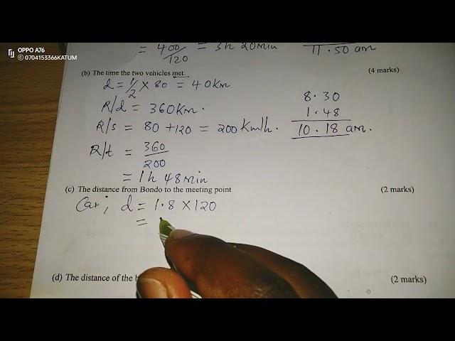 RELATIVE SPEED, LINEAR MOTION. MATHEMATICS FORM 2