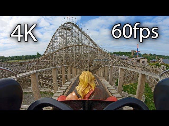 Cú Chulainn front seat on-ride 4K POV @60fps Tayto Park Cu Chulainn Emerald Park